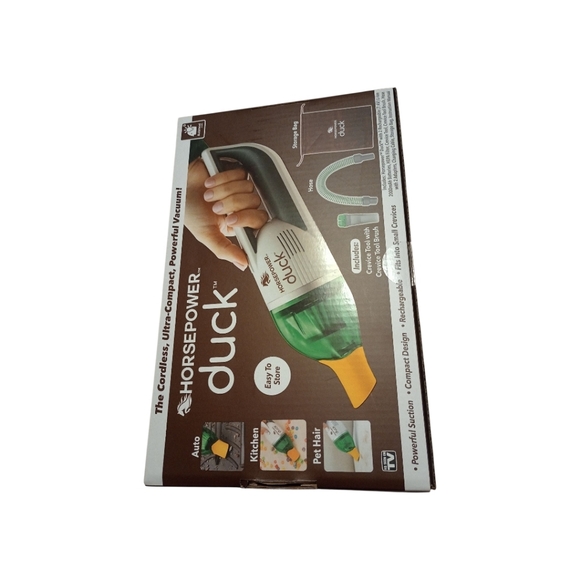 Horsepower Duck Cordless Powerful Vacuum, Ultra-Compact, NWT - Picture 4 of 6